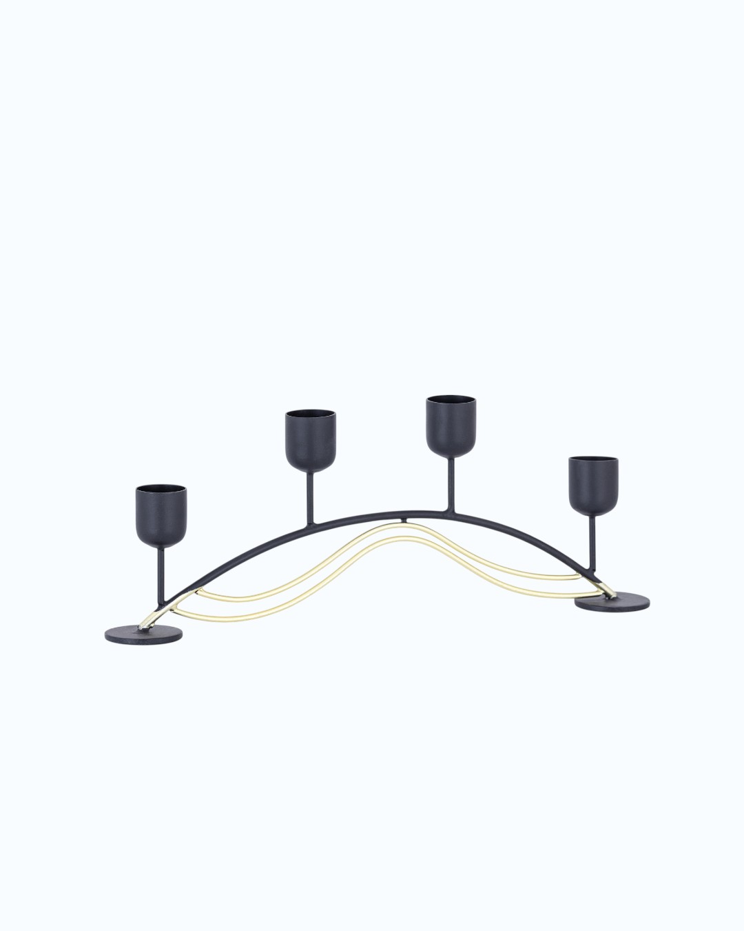 Arched Bridge Four-Cup Candelabra