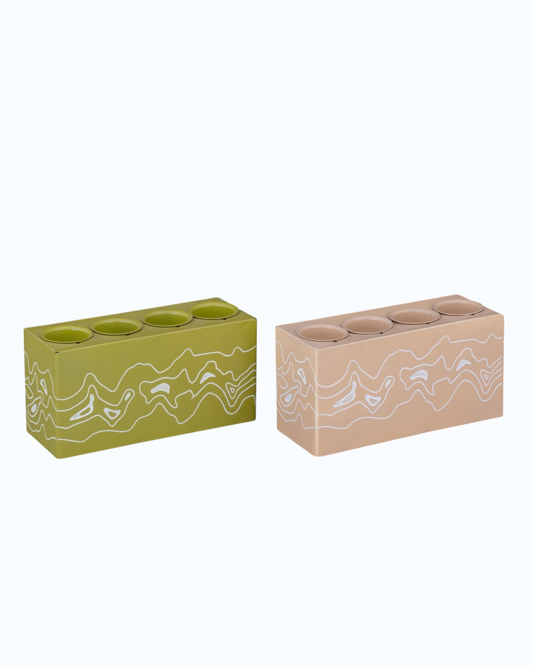 Abstract Topographic Multi-Candle Blocks