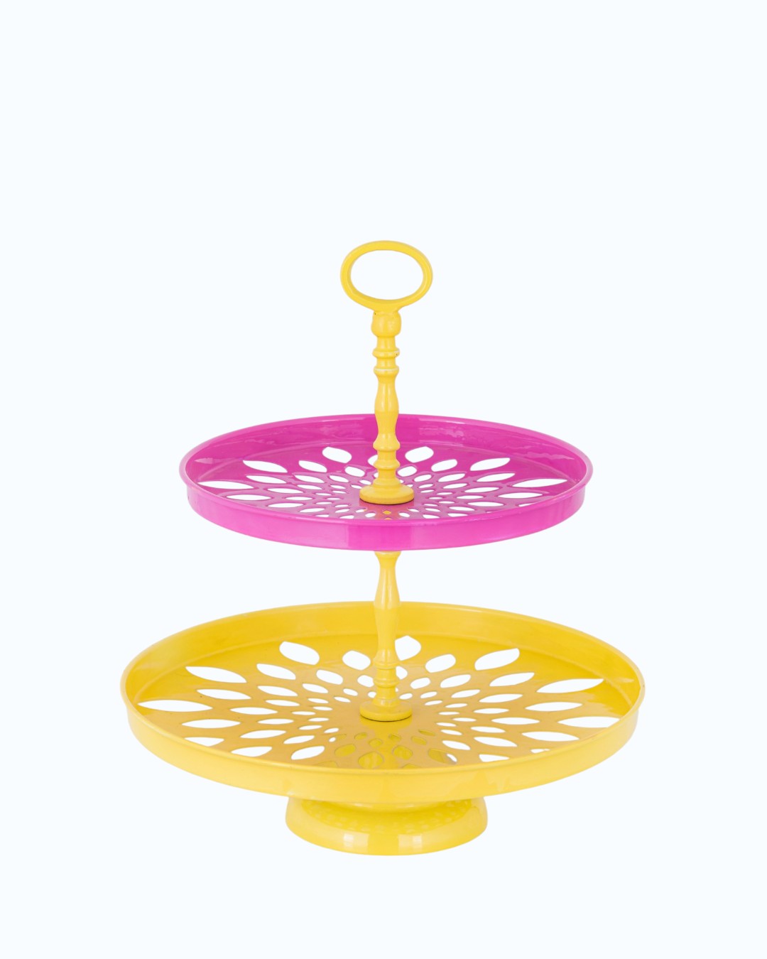 Sunburst Two Tier Serving Stand