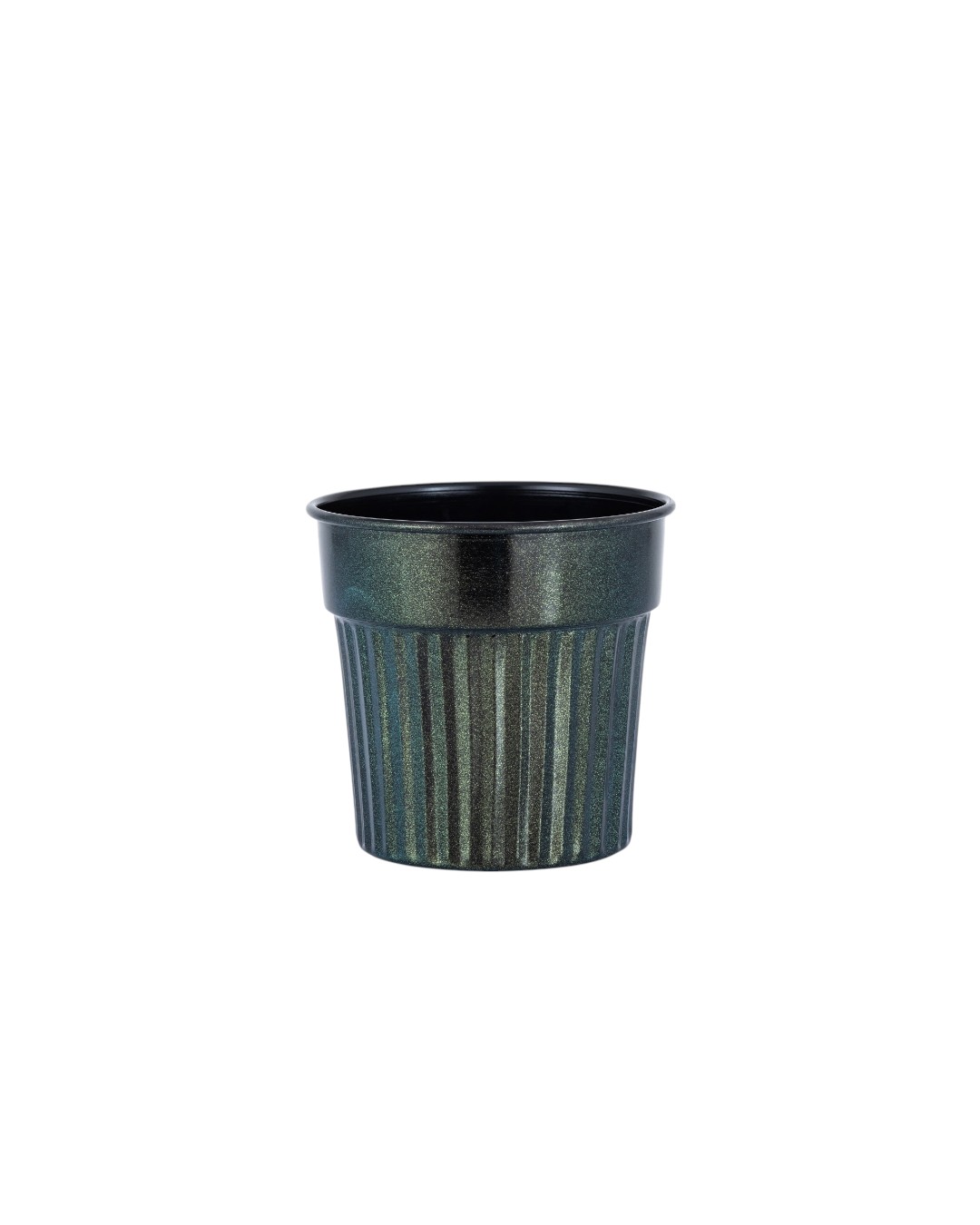 Vertical Fluted Metallic Utility Planter
