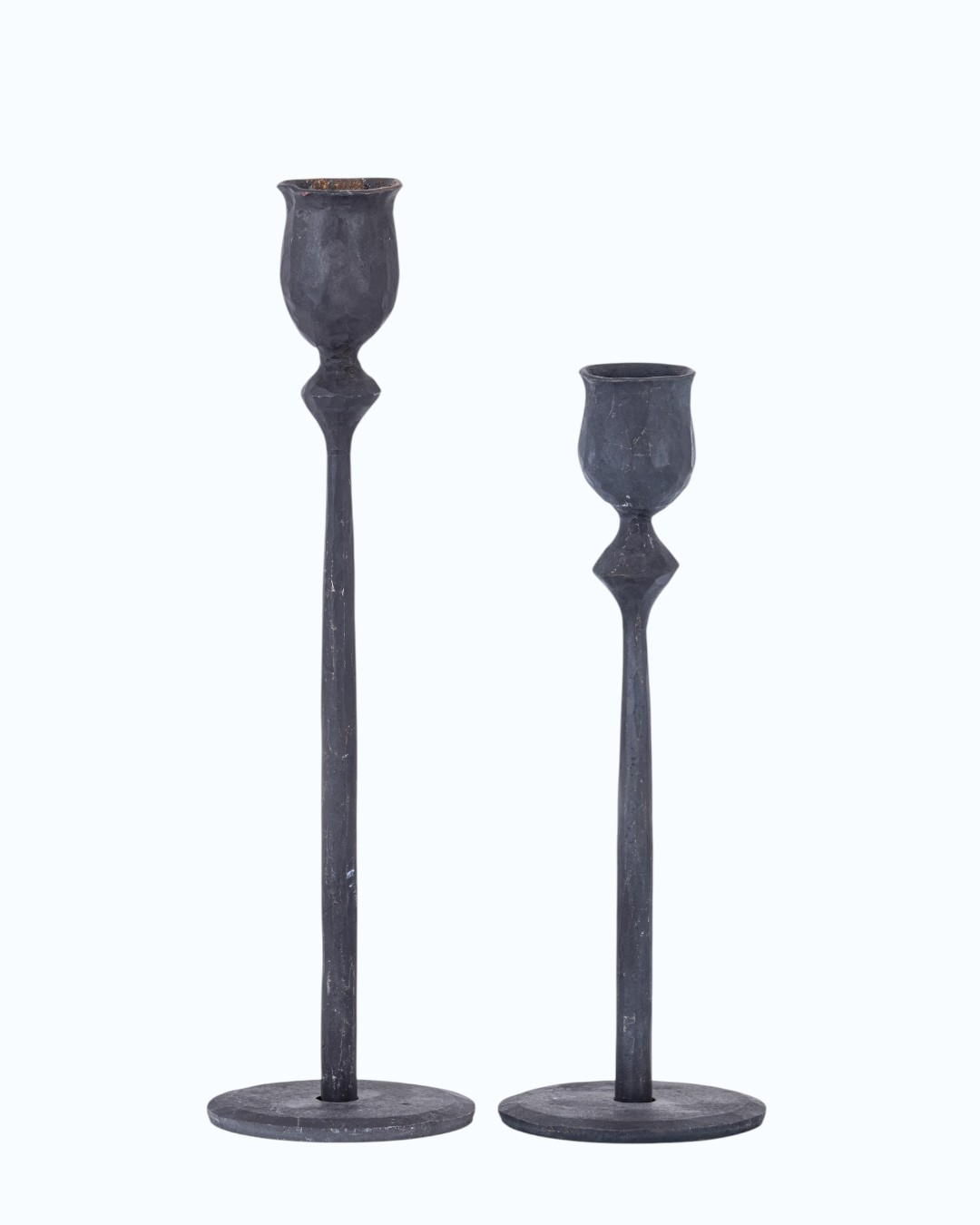 Slim Tapered Tulip Candle Holders