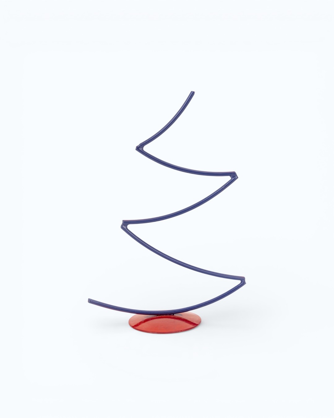 Playful Living Abstract Zig-Zag Tree