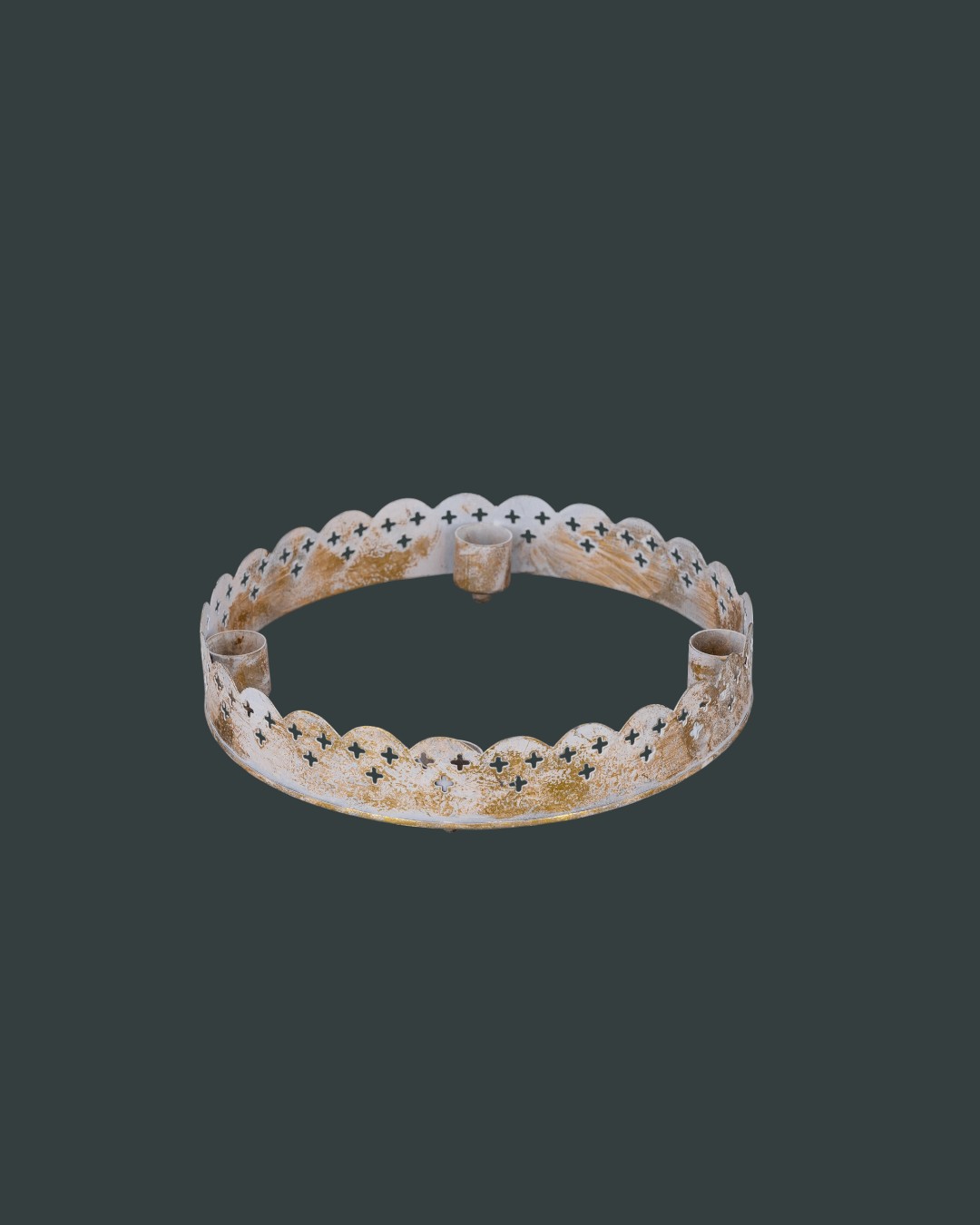 Scalloped Star Crown Holder