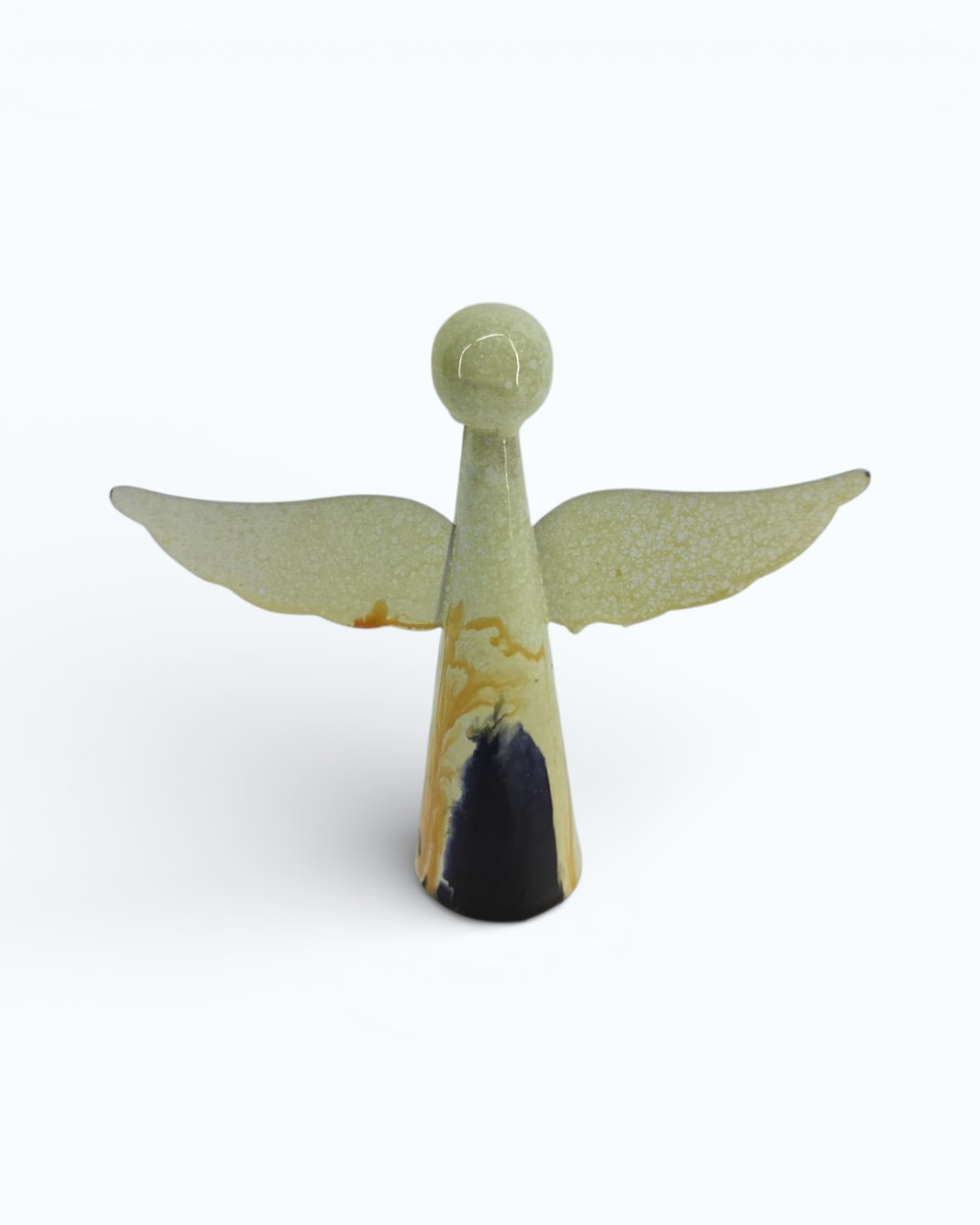 Molten Amber Ethereal Angel Decor