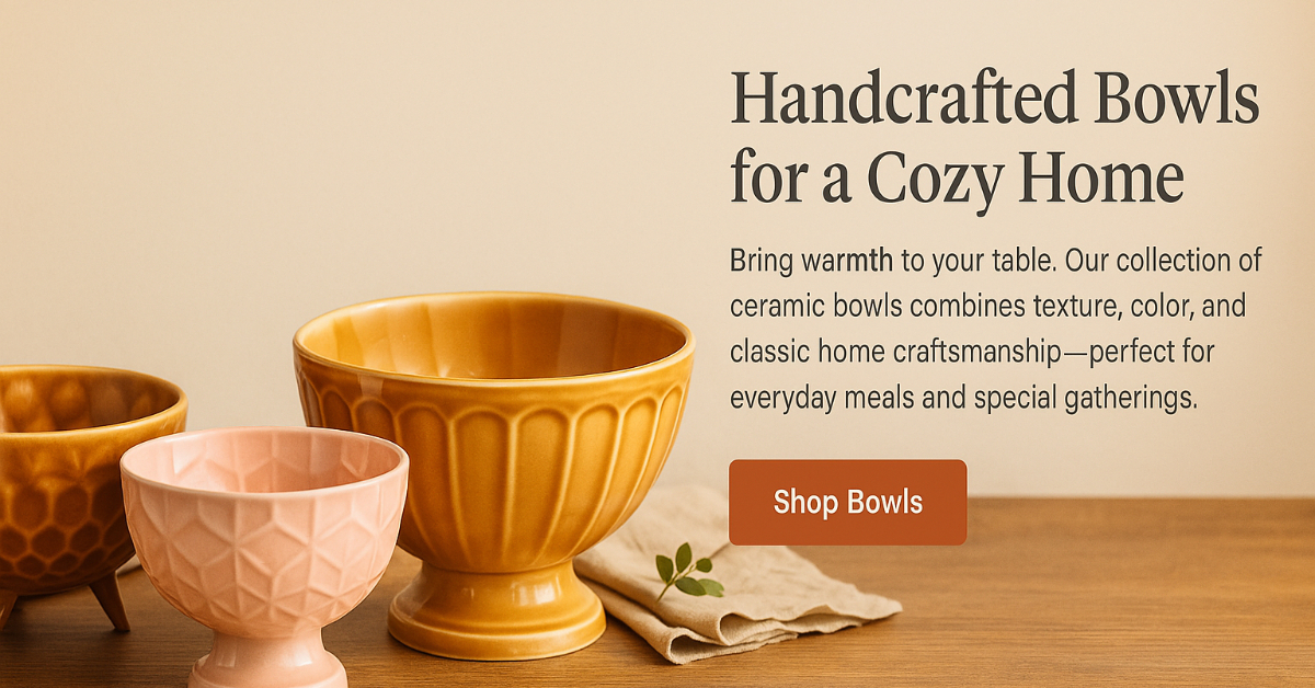 Classic Embossed Bowls