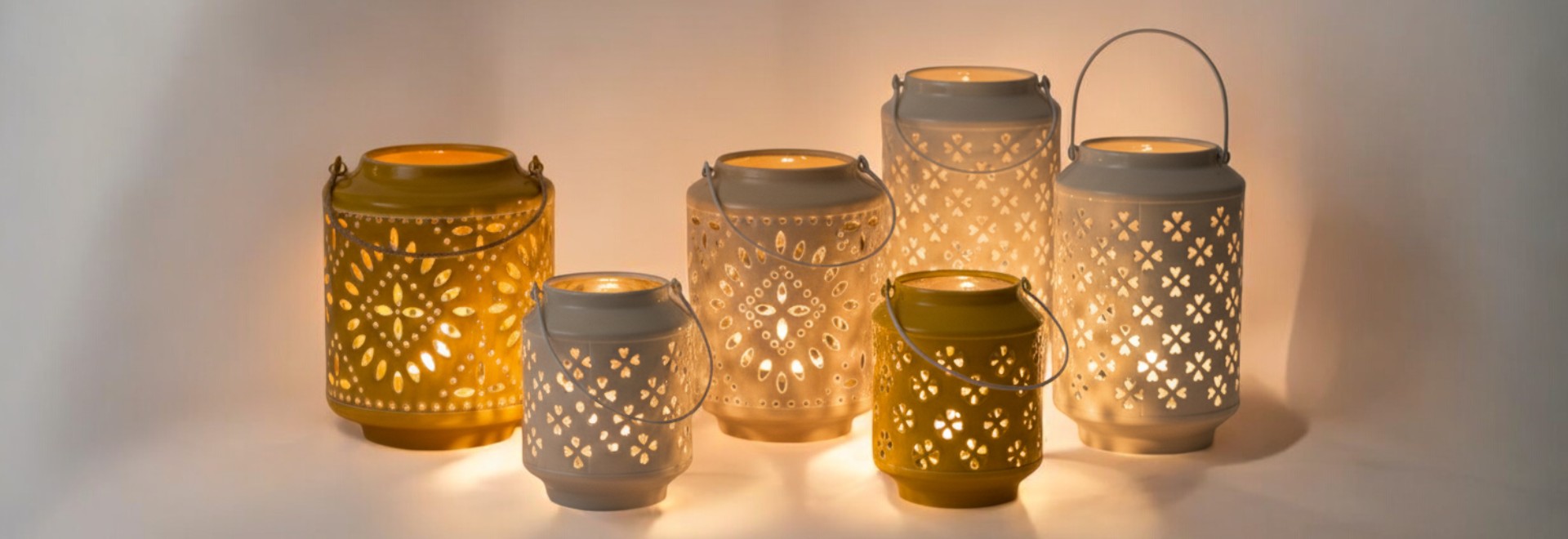 Mosaic Light Lanterns
