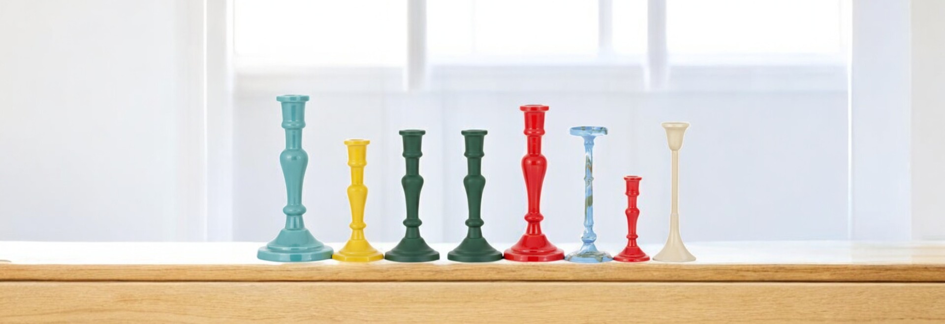 Shades of Glow Candle Holders