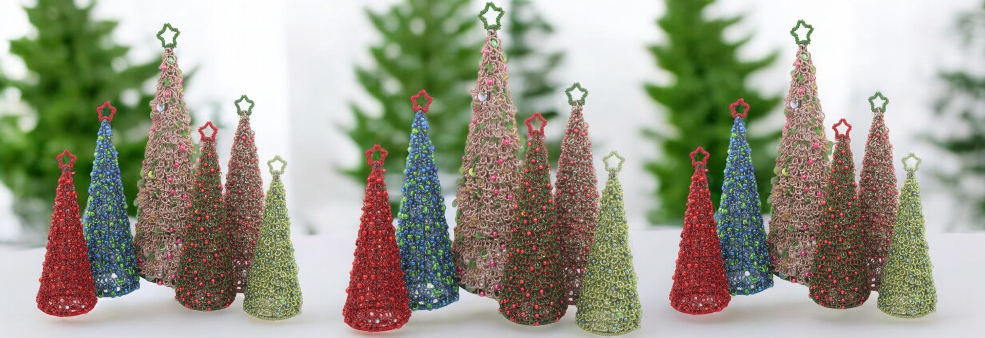 Pearl Beads Christmas Tree