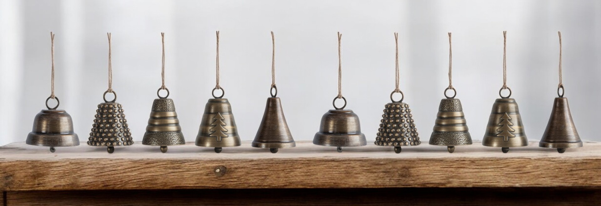 Colorful Christmas Bells